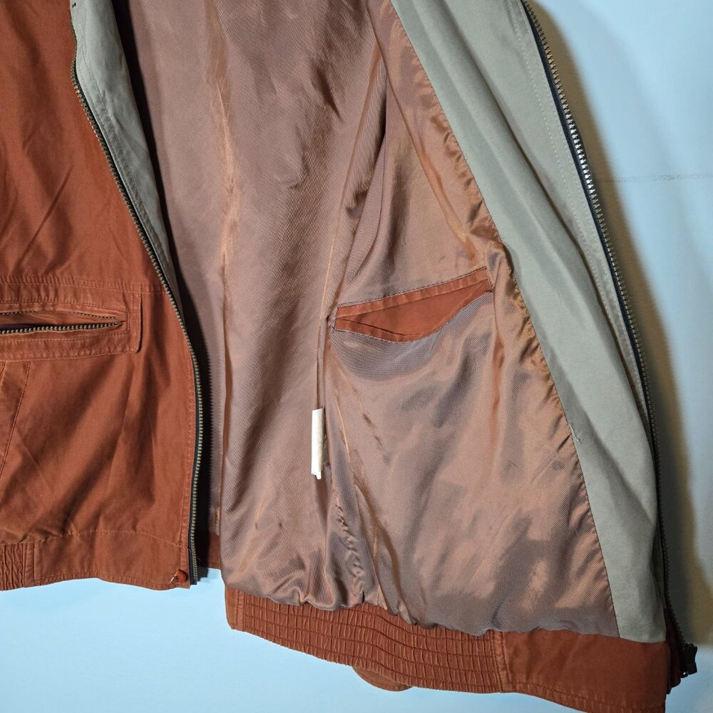 Men's Rust Bomber Jacket - Picture 7 of 10